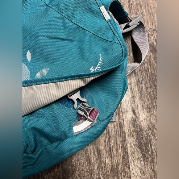 OSPREY Teal TABLET Device CROSSBODY Messenger BAG - Picture 11 of 16